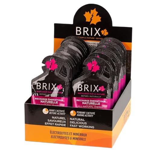 Brix Gel 38G Case of 24 Maple Syrup & Raspberry