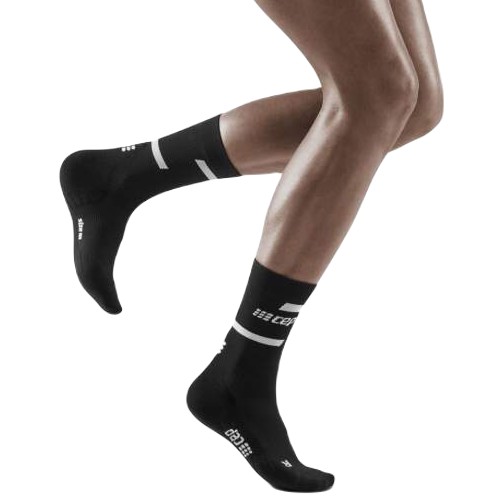 CEP The Run Mid Cut Socks 4.0 Women's Black