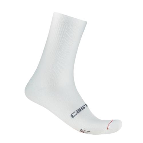 Castelli Espresso 18 Sock Unisex White