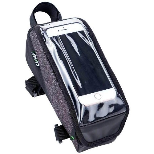 EVO Top Tube Phone Bag Black