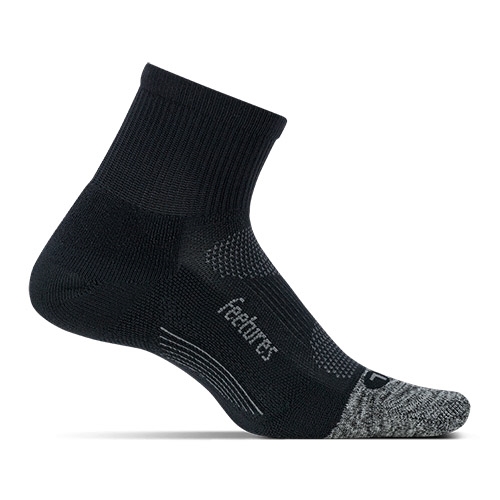 Feetures Elite LC Quarter Unisex Black