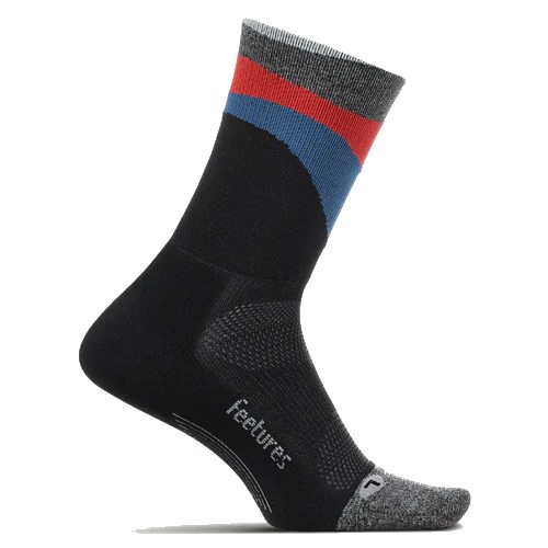 Feetures Elite ULC Mini Crew Unisex Retrograde Black