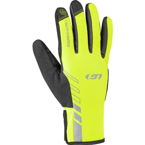 Garneau Rafale 2 Cycling Glove Men's Black/Bright Yellow