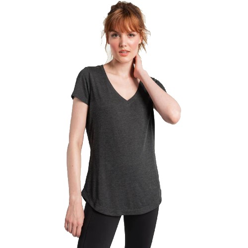 Lole Everyday V-Neck S/S Women's Black Beauty
