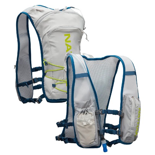 Nathan Quick Start 2.0 6L Unisex Vapor Grey/Finish Lime