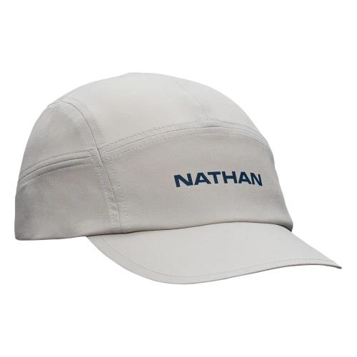 Nathan Run Cool Stash Hat Unisex Vapor Grey/Sailor Blue