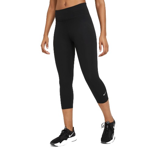 Nike One DF MR Capri Tight Women's Black/White