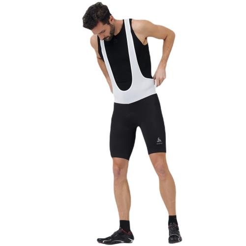 Odlo Essential Bib Shorts Men's White/Black