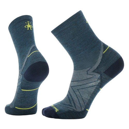 SW Run Zero Cushion Mid Crew Unisex Twilight Blue