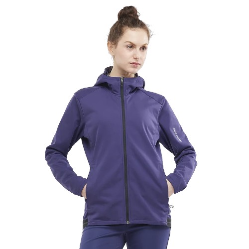 Salomon GTX Soft Shell Jacket Women's Astral Aura