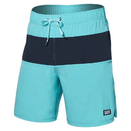 Saxx Oh Buoy Colourblocked Men's Turquoise/India Ink