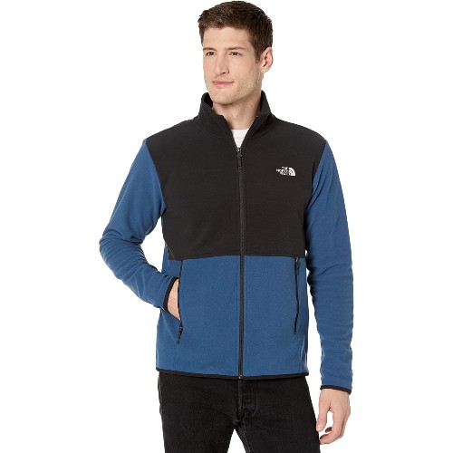 TNF TKA Glacier Full Zip JKT Men's Shady Blue/Super Sonic